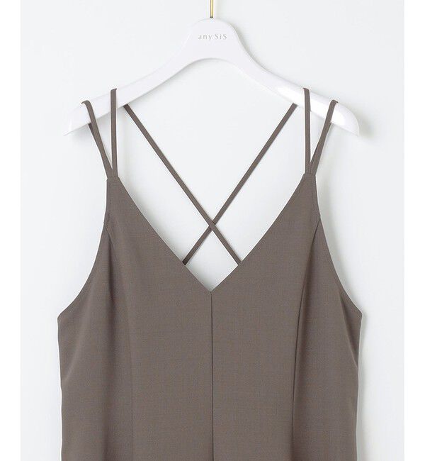 any SiS「【洗える】フレアキャミソール ワンピース」|ワンピース|