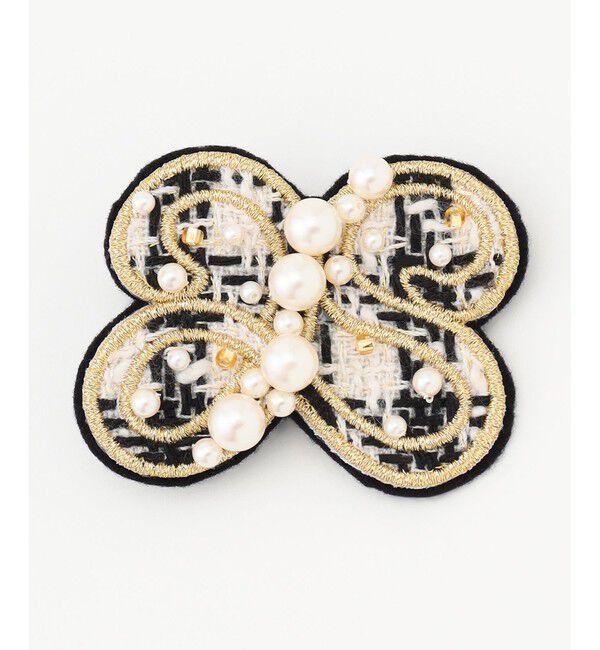 any SiS「【25周年記念】オリジナルツイード ブローチ」|ブローチ・コサージュ|ﾓﾉﾄｰﾝ千