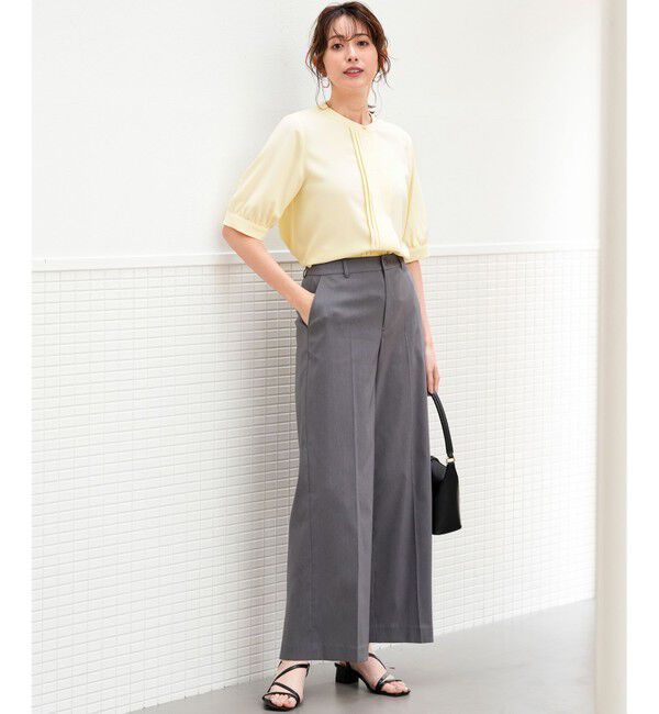 ANY SIS「エアリーストレッチ ワイドパンツ」|その他|