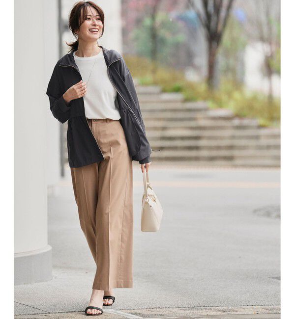 ANY SIS「エアリーストレッチ ワイドパンツ」|その他|