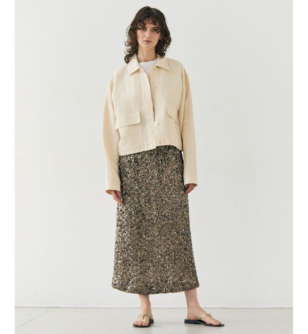 BEIGE,「【洗える】CUPHEA / アウトポケットジャケット」|その他|