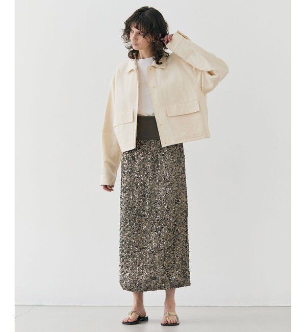 BEIGE,「【洗える】CUPHEA / アウトポケットジャケット」|その他|