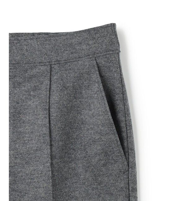 BEIGE,「【セットアップ対応】CORBY / ウールピンタックバックサイドゴムパンツ」|その他|