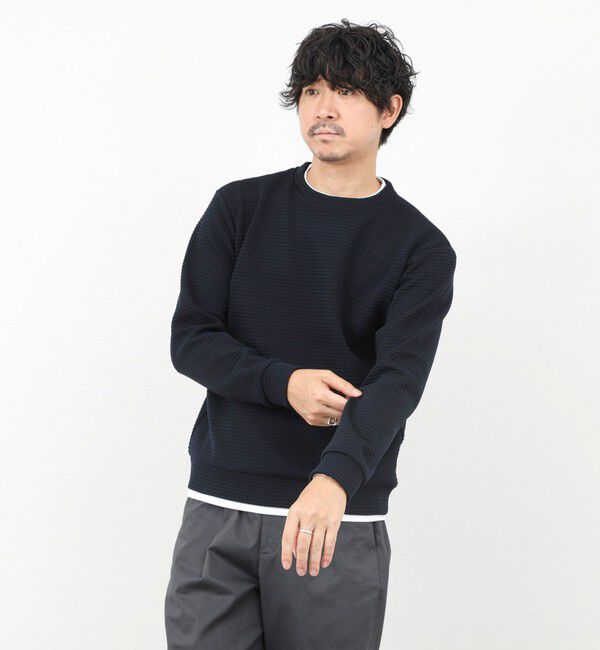 NOLLEY'S goodman「ウォッシャブルワッフルクォーターCN 25AW」|Tシャツ・カットソー|