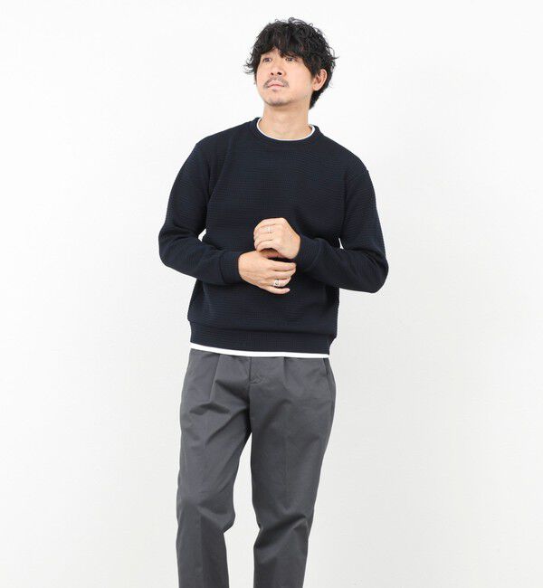 NOLLEY'S goodman「ウォッシャブルワッフルクォーターCN 25AW」|Tシャツ・カットソー|