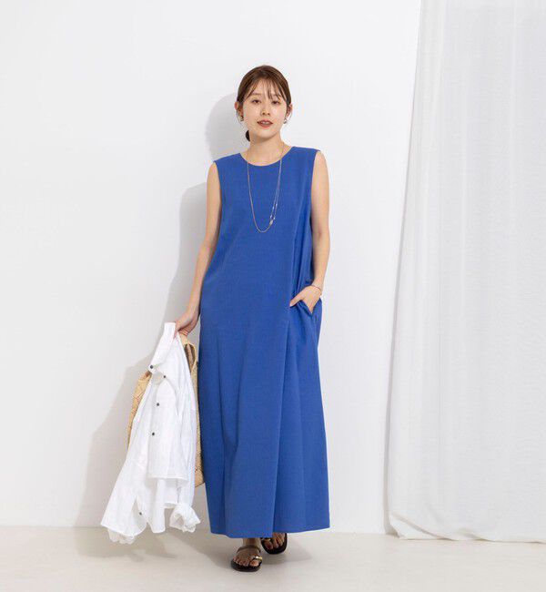 NOLLEY'S「【WEB限定】ウォッシャブルバックツイストドレス」|ワンピース|