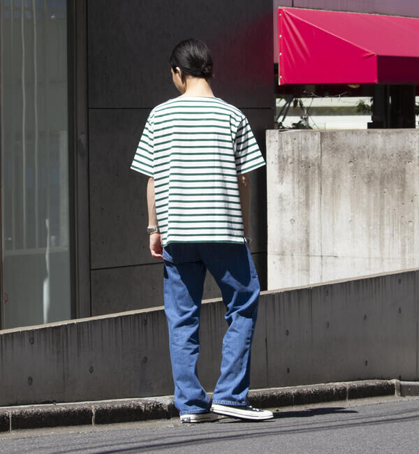 GLOSTER「【GLOSTER/グロスター】バスクシャツ ボーダーTシャツ ショートスリーブ」|Tシャツ・カットソー|