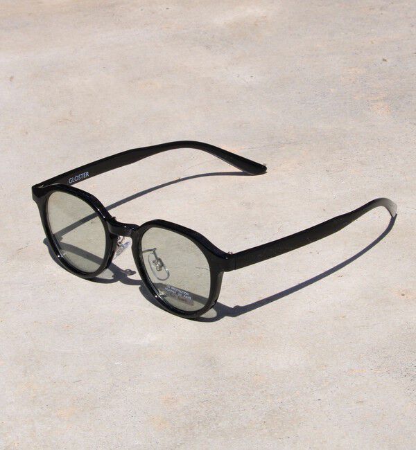 GLOSTER「【GLOSTER/グロスター】クラウンパント セルフレーム カラーレンズサングラス」|サングラス|グレー