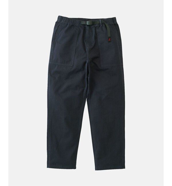 GLOSTER「【GRAMICCI】LOOSE TAPERED RIDGE PANT ルーズテーパードリッジパンツ」|チノ|ネイビー