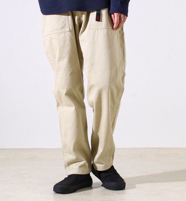 GLOSTER「【GRAMICCI】LOOSE TAPERED RIDGE PANT ルーズテーパードリッジパンツ」|チノ|