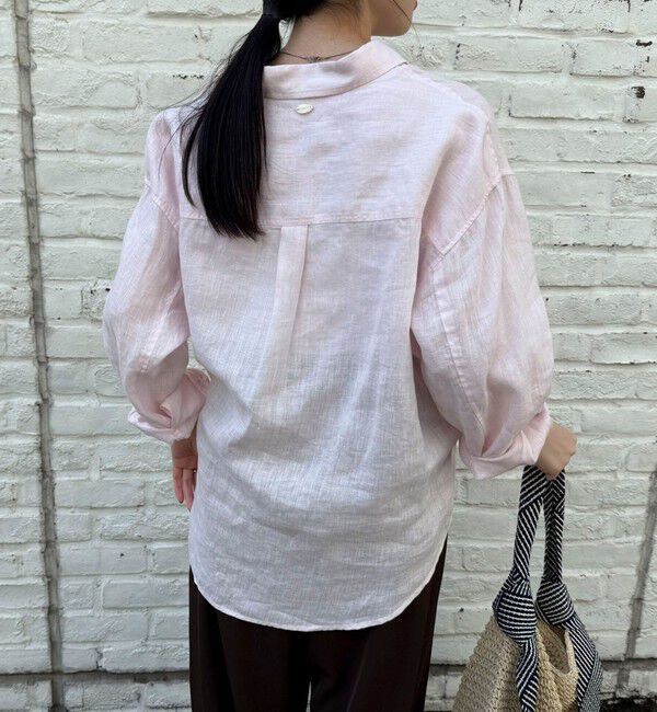 fredy emue「LINEN100 2WAYカシュクールシャツ」|シャツ・ブラウス|