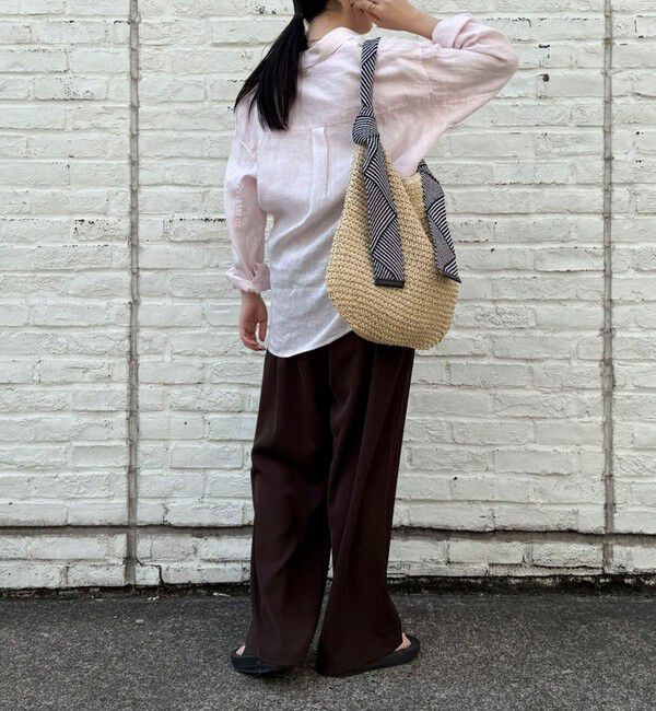 fredy emue「LINEN100 2WAYカシュクールシャツ」|シャツ・ブラウス|