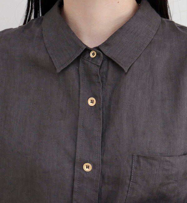 fredy emue「LINEN100 2WAYカシュクールシャツ」|シャツ・ブラウス|