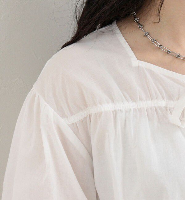 fredy emue「フロントリボンブラウス」|シャツ・ブラウス|