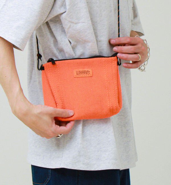 GLOSTER「【UNIVERSAL OVERALL】Summer knit sacoche」|ショルダー・メッセンジャー|