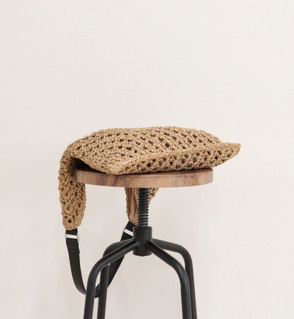 fredy emue「ミックスヤーンペーパー三角バッグ」|ショルダー・メッセンジャー|