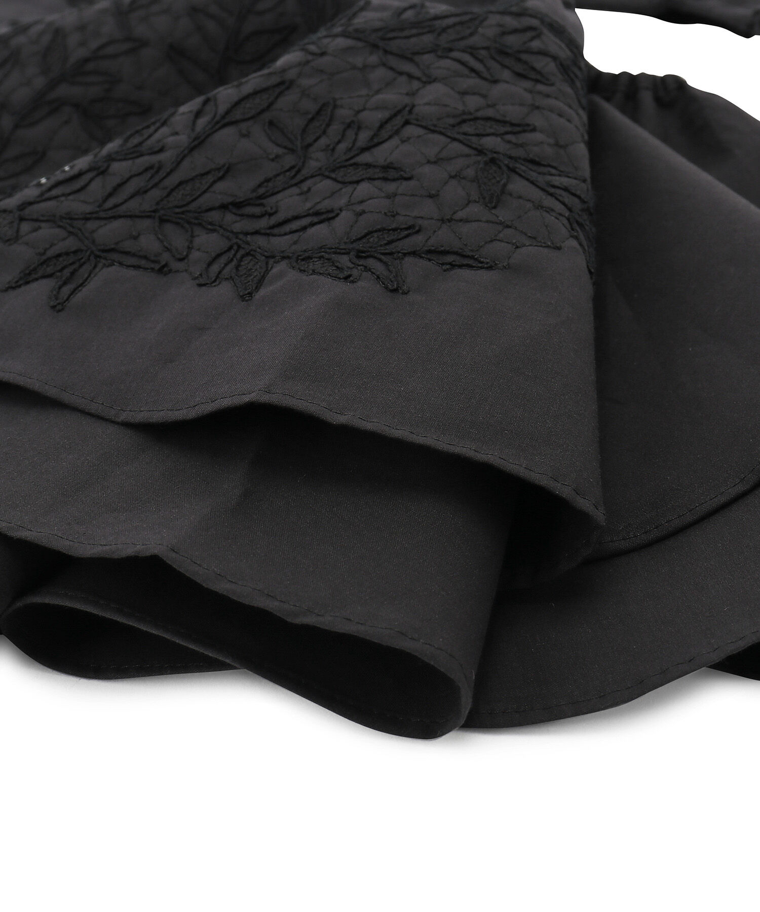 SALON adam et rope'「エンブロイダリーラッフルストール/付け襟」|ストール|