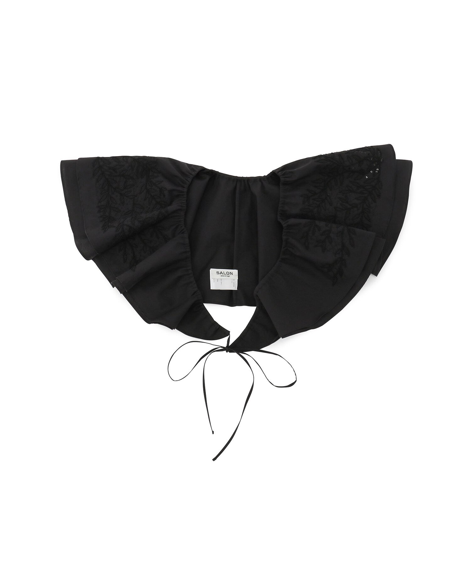 SALON adam et rope'「エンブロイダリーラッフルストール/付け襟」|ストール|