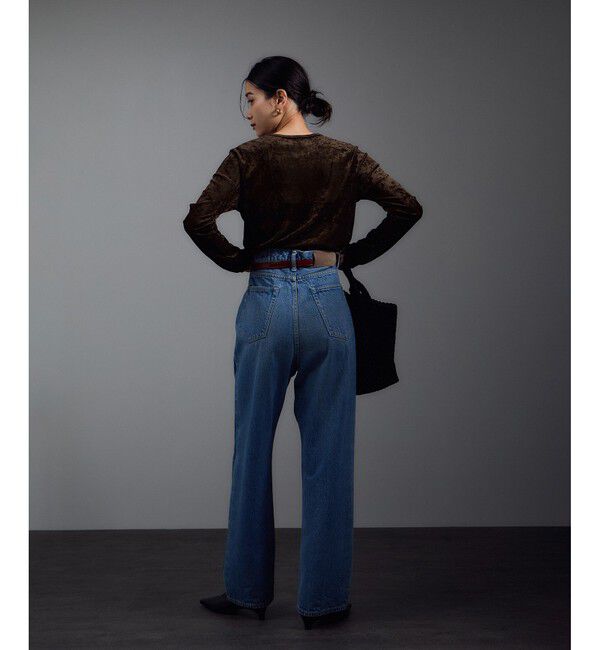 SALON adam et rope'「シアーフォグベロアL/TEE」|Tシャツ・カットソー|