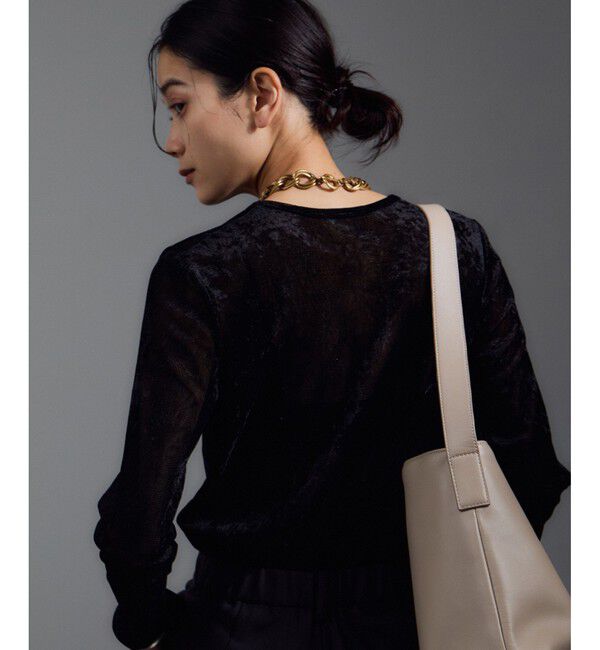 SALON adam et rope'「シアーフォグベロアL/TEE」|Tシャツ・カットソー|