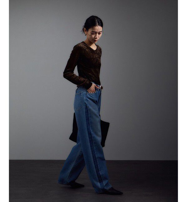 SALON adam et rope'「シアーフォグベロアL/TEE」|Tシャツ・カットソー|