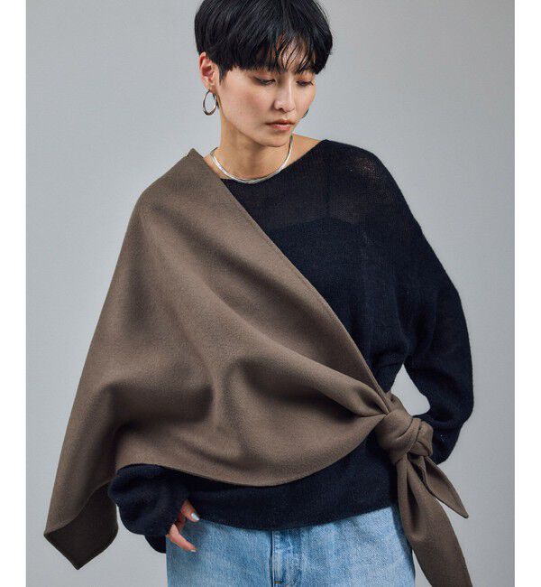 SALON adam et rope'「シャルムリバーストール」|ストール|ベージュ系(28)