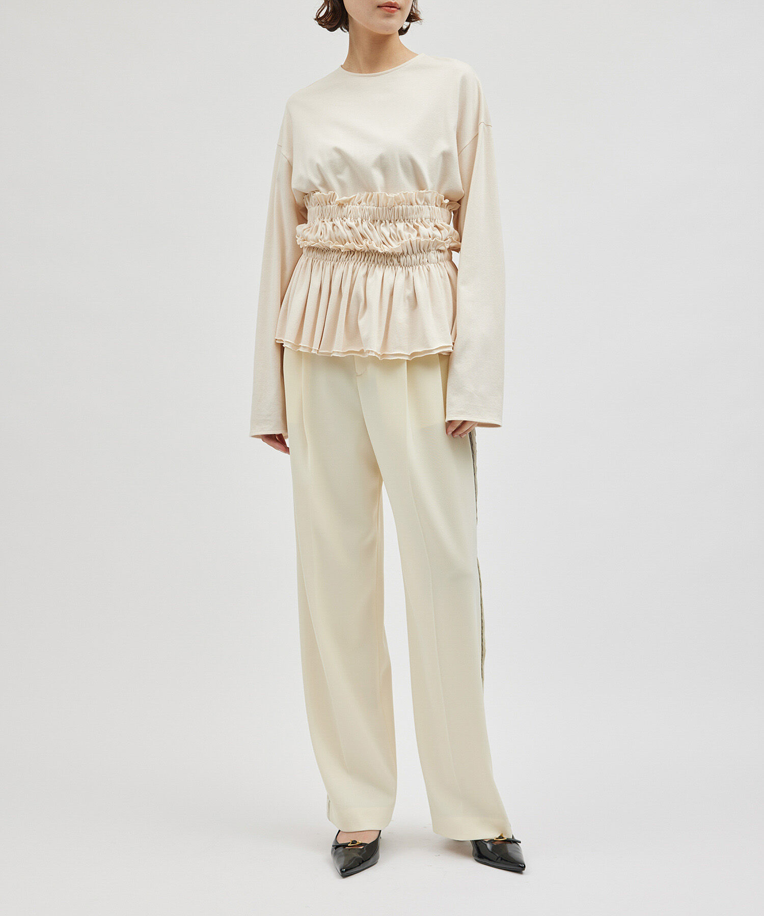 ROPE「サイドラインストレッチパンツ」|その他|