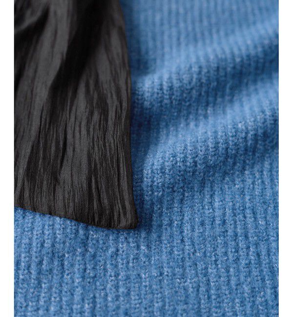 VIS「肩リボンミニ丈ニットワンピース/2WAY」|ワンピース|