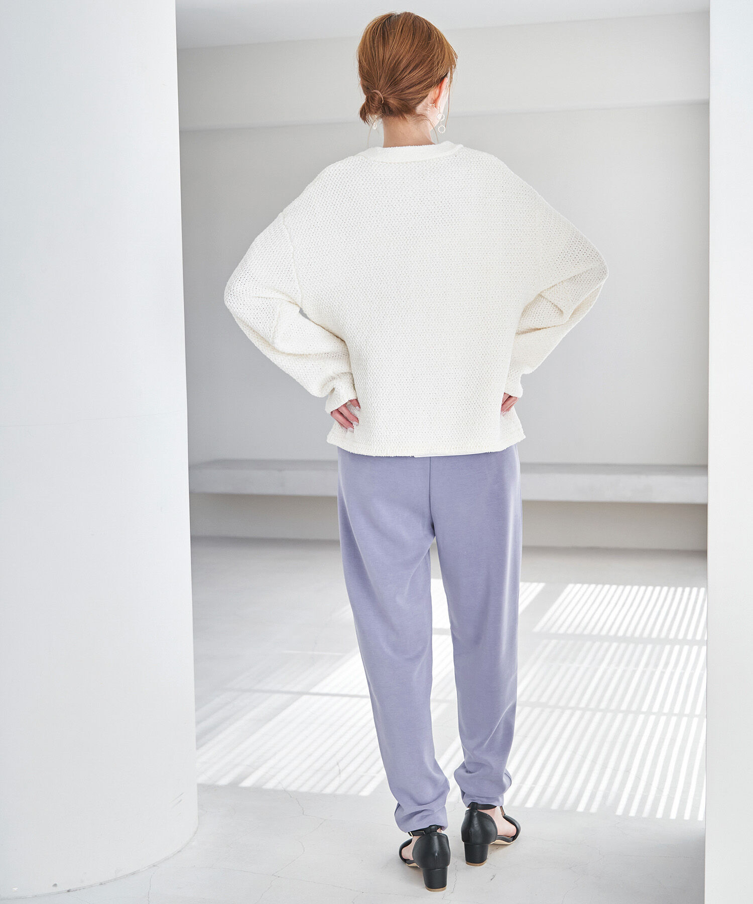 Rope&rsquo;Picnic「セットアップ対応/マシュマロタッチダンボールタックパンツ」|その他|