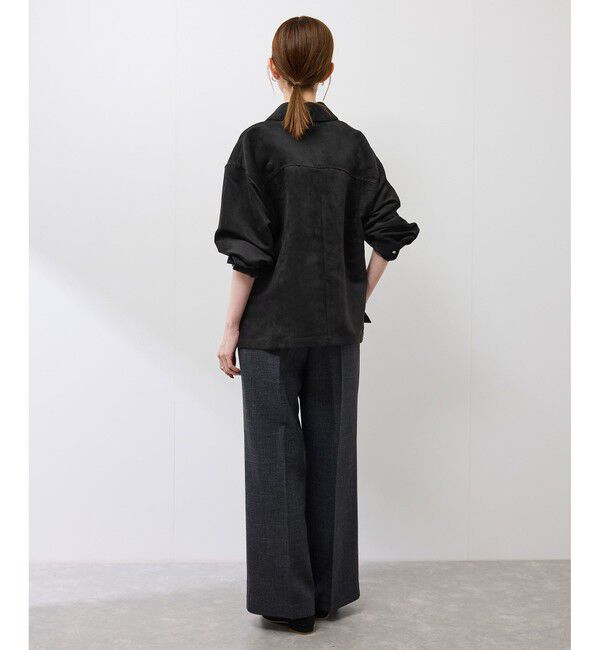 Rope&rsquo;Picnic「スエードシャツ」|シャツ・ブラウス|