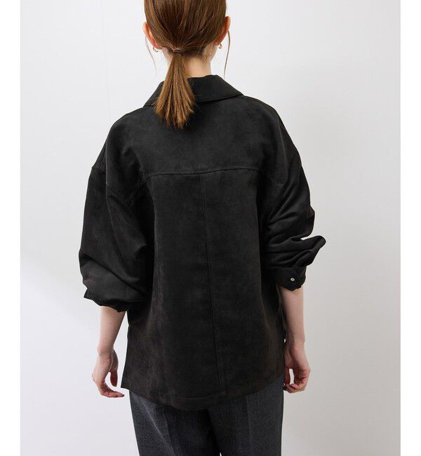 Rope&rsquo;Picnic「スエードシャツ」|シャツ・ブラウス|