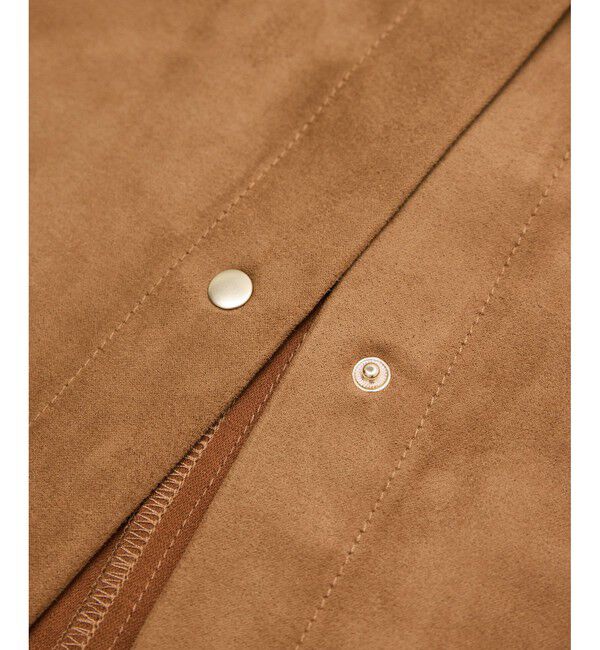 Rope&rsquo;Picnic「スエードシャツ」|シャツ・ブラウス|