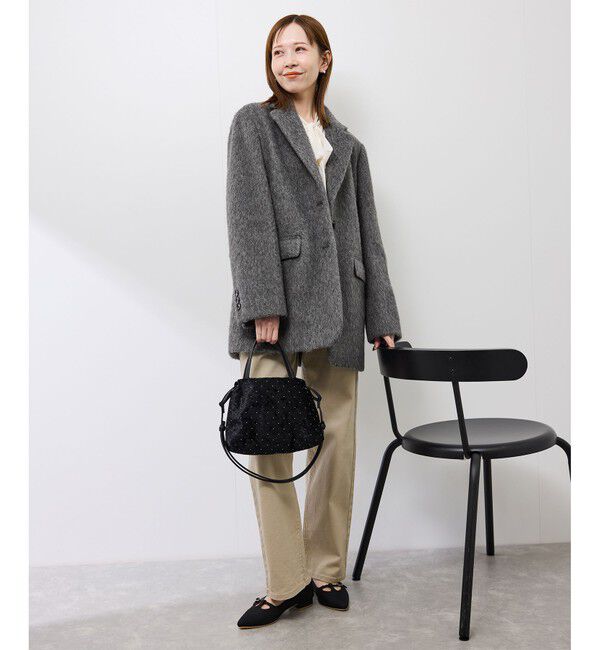 Rope&rsquo;Picnic「シャギーテーラードジャコット」|テーラードジャケット|