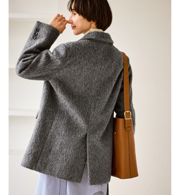 Rope&rsquo;Picnic「シャギーテーラードジャコット」|テーラードジャケット|