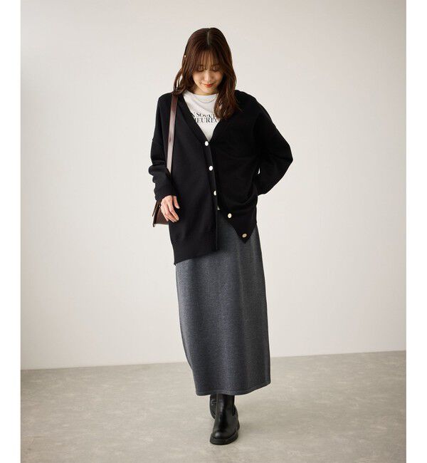 Rope&rsquo;Picnic「汗染み防止アソートロゴロングスリーブTシャツ/UVカット・接触冷感」|Tシャツ・カットソー|