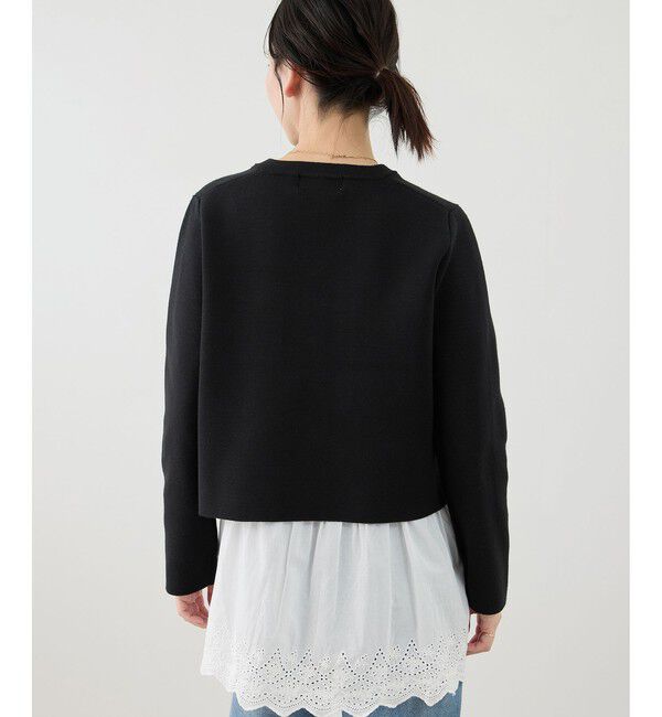 Rope&rsquo;Picnic「ミラノリブ金ボタンニットカーディガン」|カーディガン|