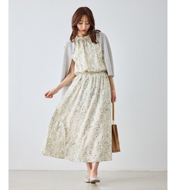 Rope&rsquo;Picnic「【WEB限定サイズ】小花柄＆線画アソートワンピース」|ワンピース|