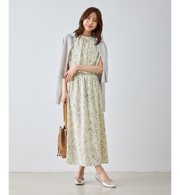 Rope&rsquo;Picnic「【WEB限定サイズ】小花柄＆線画アソートワンピース」|ワンピース|