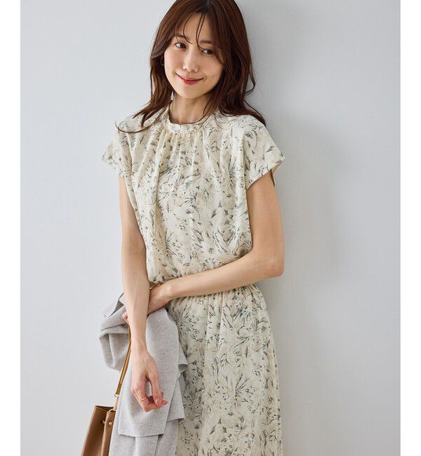 Rope&rsquo;Picnic「【WEB限定サイズ】小花柄＆線画アソートワンピース」|ワンピース|