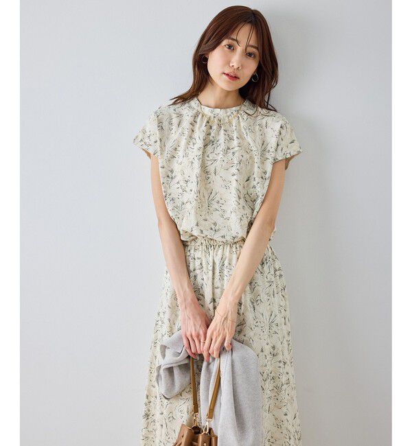 Rope&rsquo;Picnic「【WEB限定サイズ】小花柄＆線画アソートワンピース」|ワンピース|