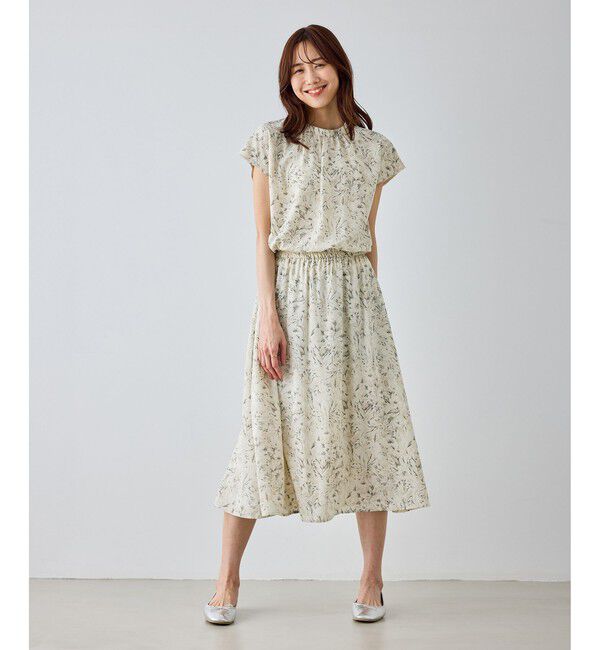 Rope&rsquo;Picnic「【WEB限定サイズ】小花柄＆線画アソートワンピース」|ワンピース|