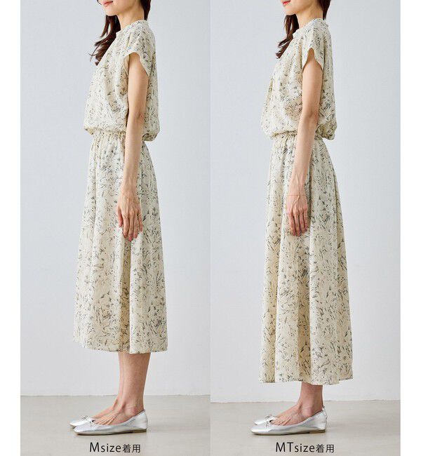 Rope&rsquo;Picnic「【WEB限定サイズ】小花柄＆線画アソートワンピース」|ワンピース|