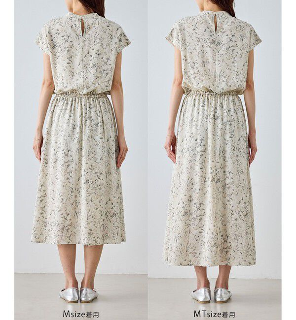 Rope&rsquo;Picnic「【WEB限定サイズ】小花柄＆線画アソートワンピース」|ワンピース|