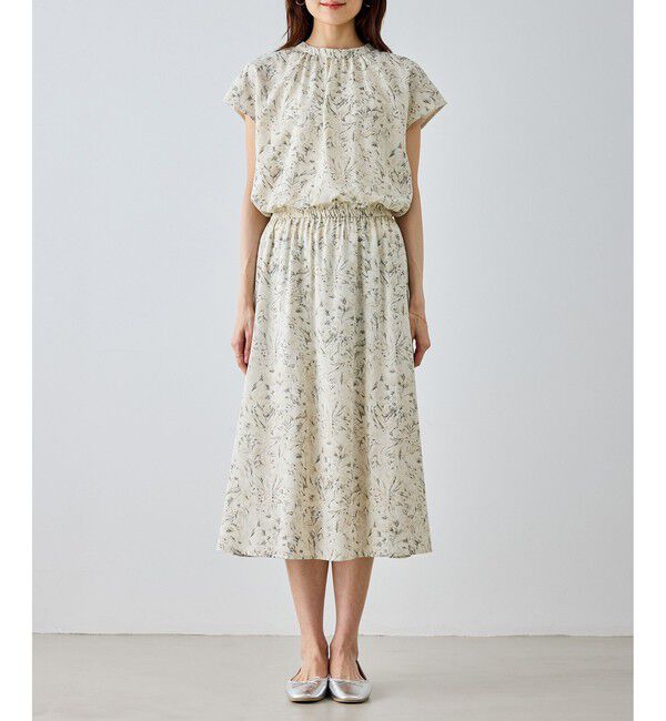 Rope&rsquo;Picnic「【WEB限定サイズ】小花柄＆線画アソートワンピース」|ワンピース|