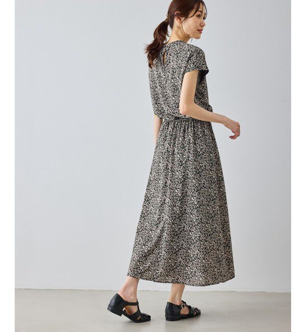 Rope&rsquo;Picnic「【WEB限定サイズ】小花柄＆線画アソートワンピース」|ワンピース|