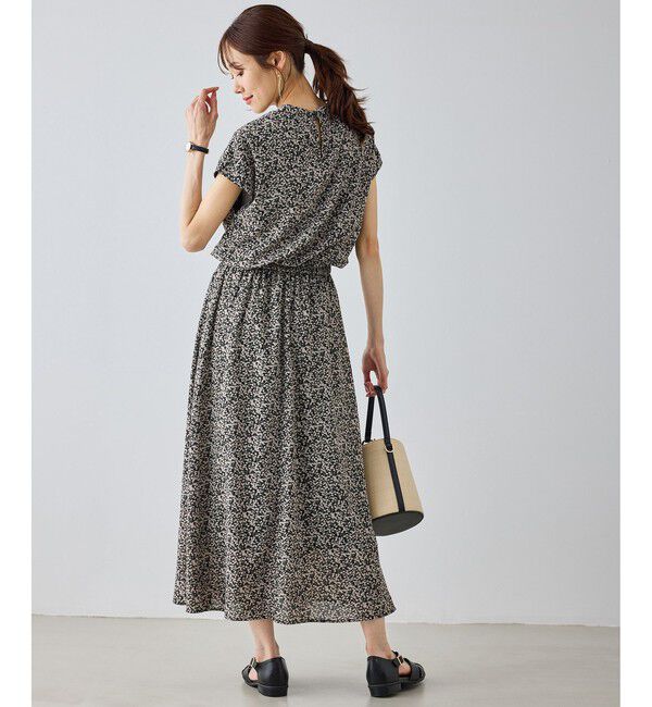 Rope&rsquo;Picnic「【WEB限定サイズ】小花柄＆線画アソートワンピース」|ワンピース|