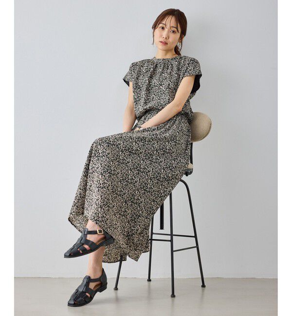 Rope&rsquo;Picnic「【WEB限定サイズ】小花柄＆線画アソートワンピース」|ワンピース|