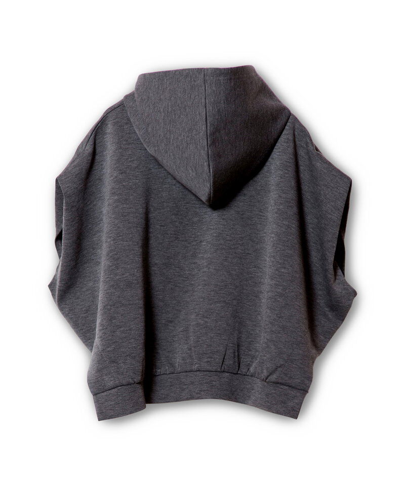  「イレギュラーヘムフードプルオーバー」|パーカー|