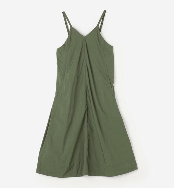 DANTON「DANTON | ナイロンタフタ Aライン キャミソールワンピース WOMEN」|ワンピース|