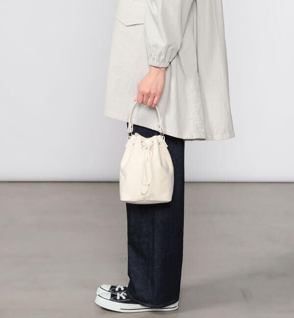 ORCIVAL「ORCIVAL | ツイル パース巾着バッグ UNISEX」|ハンドバッグ|